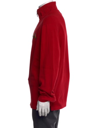 Polo Ralph Lauren Graphic Print Mock Neck Pullover