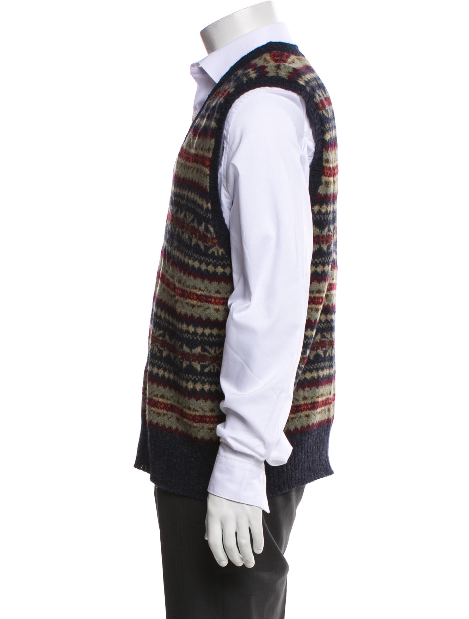 Polo Ralph Lauren Wool Printed Vest