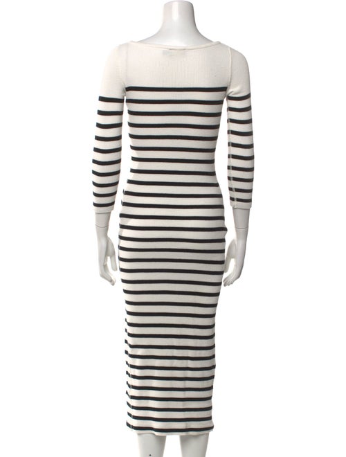 Polo Ralph Lauren Striped Midi Length Dress