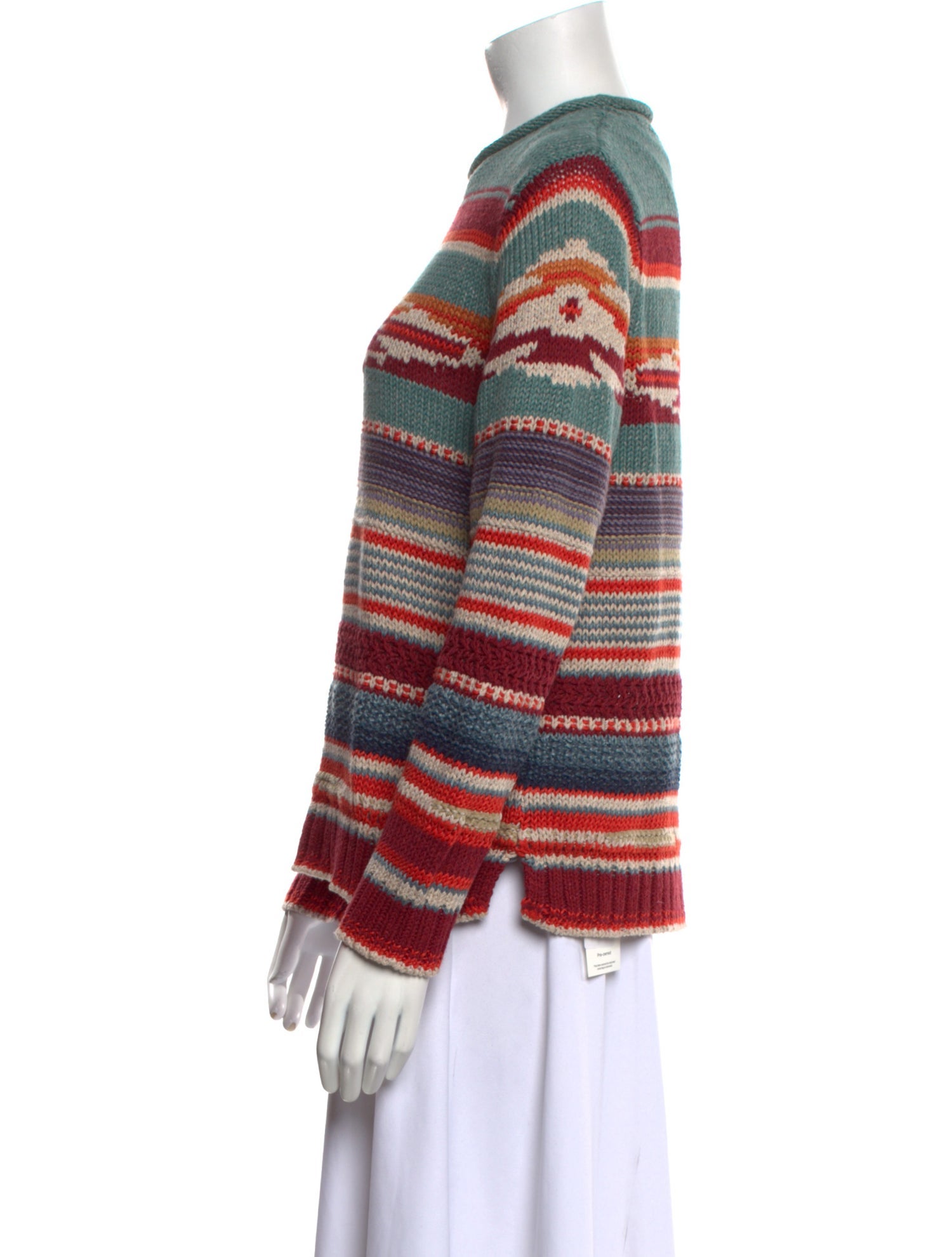 Polo Ralph Lauren Striped Mock Neck Sweater