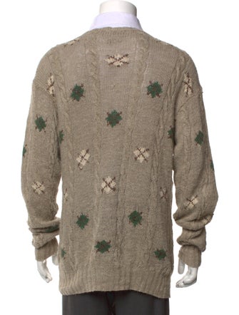 Polo Ralph Lauren Linen Printed Cardigan