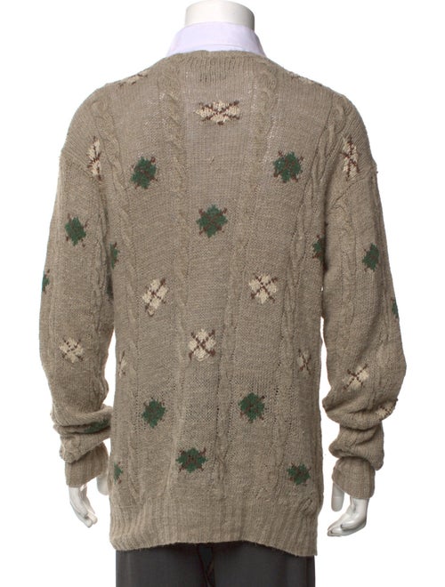 Polo Ralph Lauren Linen Printed Cardigan