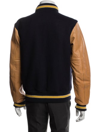 Polo Ralph Lauren Wool Striped Varsity Jacket