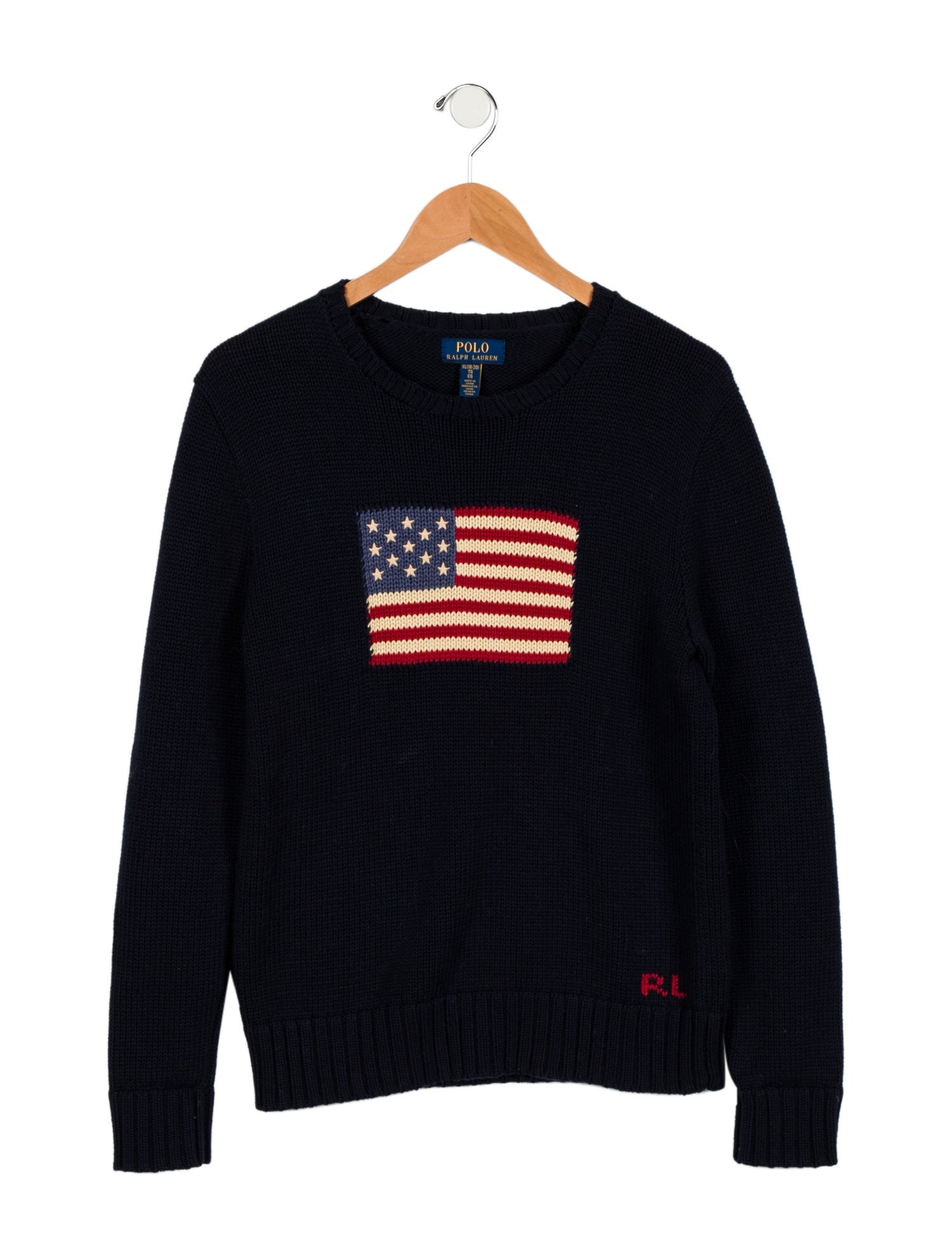Polo Ralph Lauren American Flag Knit Sweater