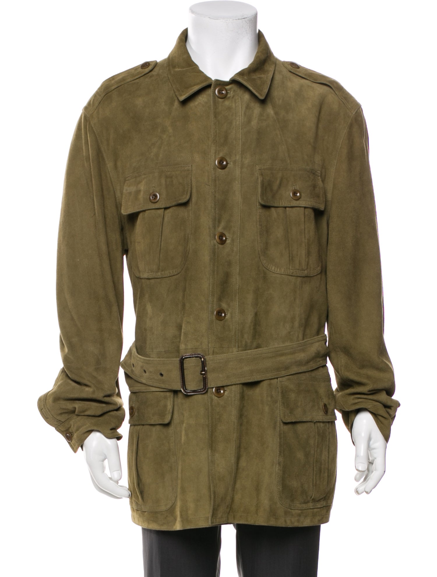 Polo Ralph Lauren Leather Utility Jacket