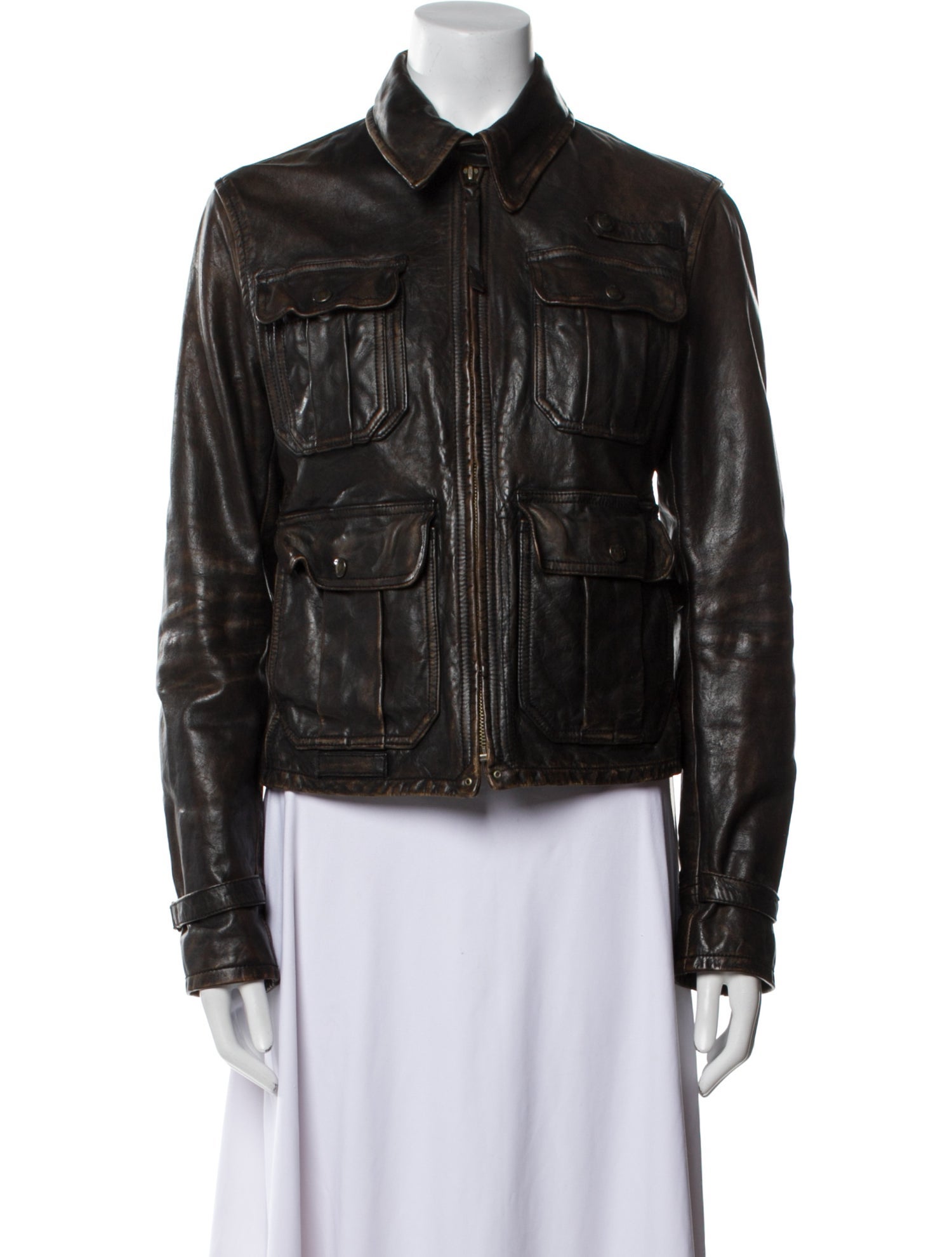 Polo Ralph Lauren Leather Utility Jacket