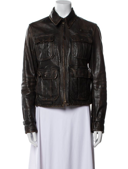 Polo Ralph Lauren Leather Utility Jacket