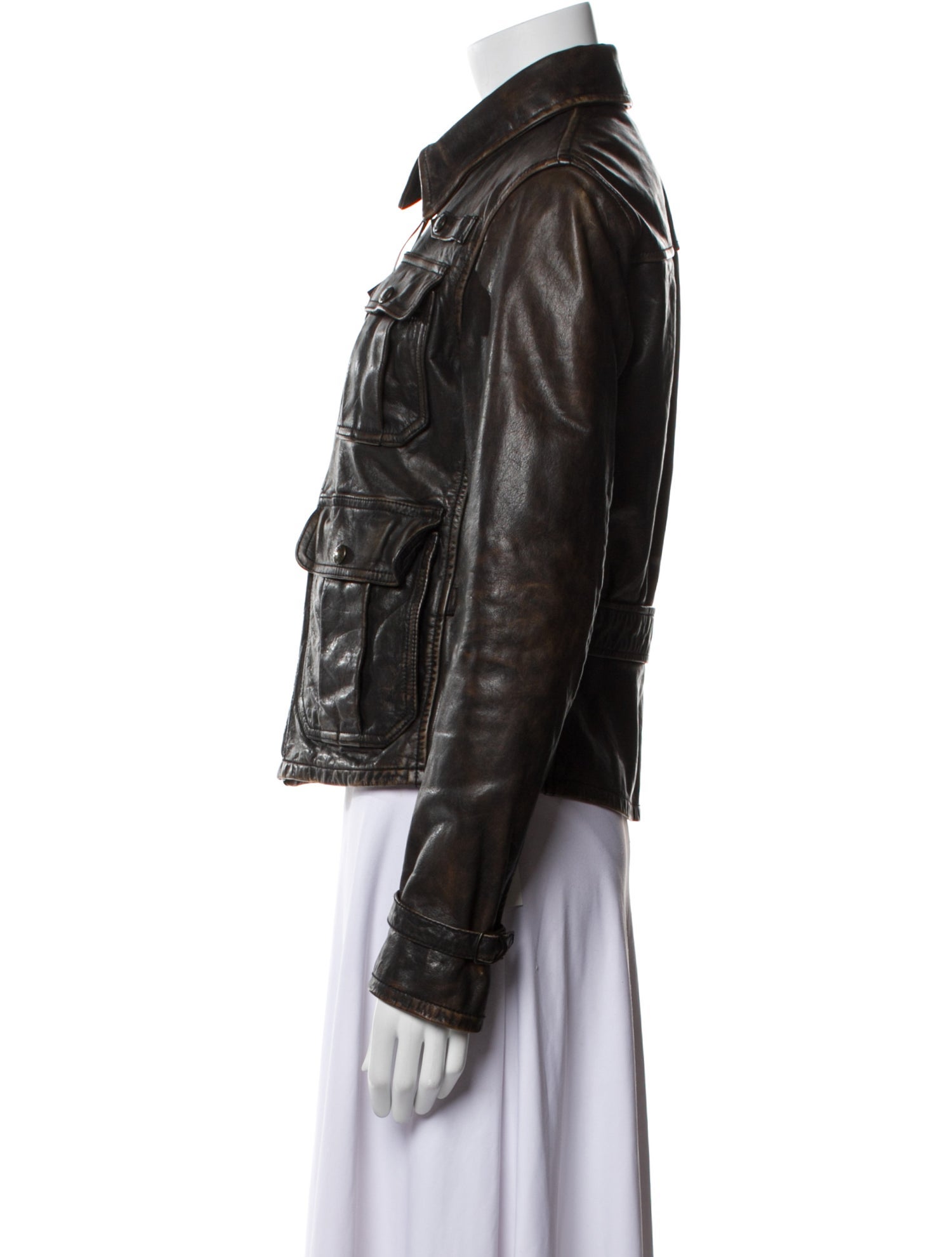 Polo Ralph Lauren Leather Utility Jacket