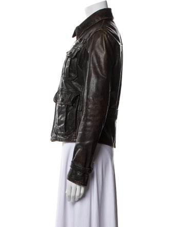 Polo Ralph Lauren Leather Utility Jacket