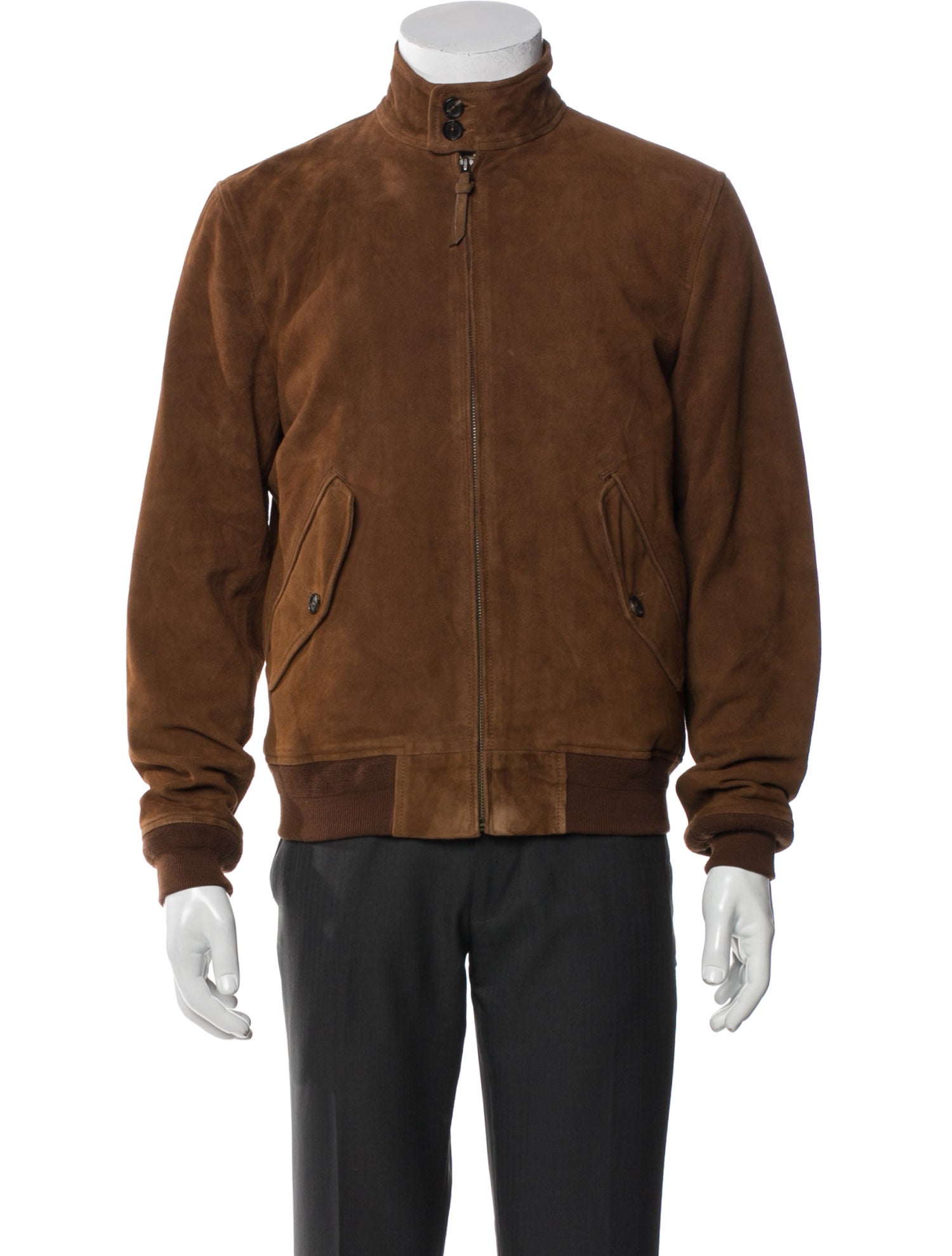 Polo Ralph Lauren Suede Bomber Jacket