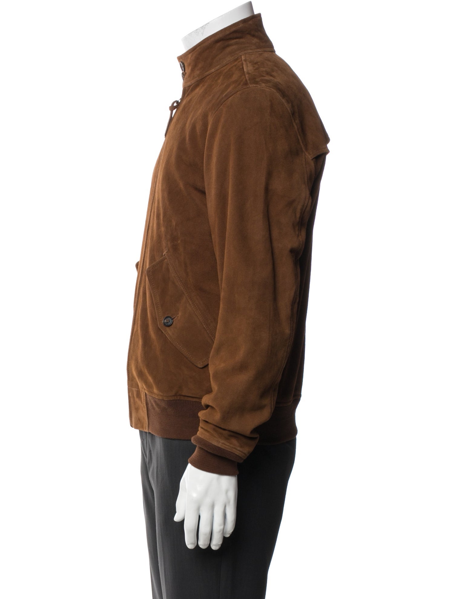 Polo Ralph Lauren Suede Bomber Jacket