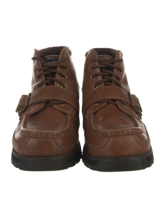 Polo Ralph Lauren Leather Lace-Up Boots