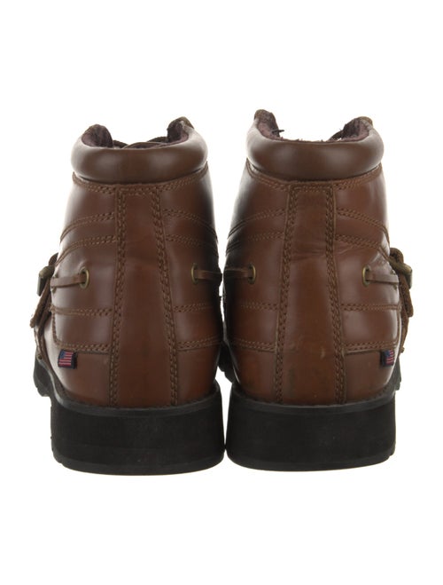 Polo Ralph Lauren Leather Lace-Up Boots