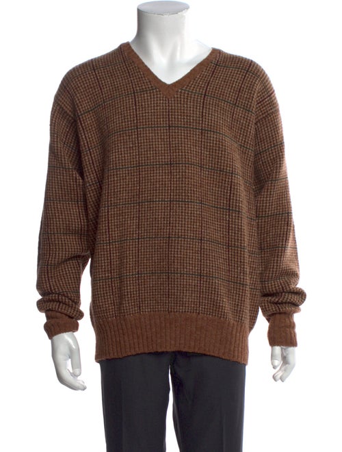 Polo Ralph Lauren Wool Plaid Print Pullover