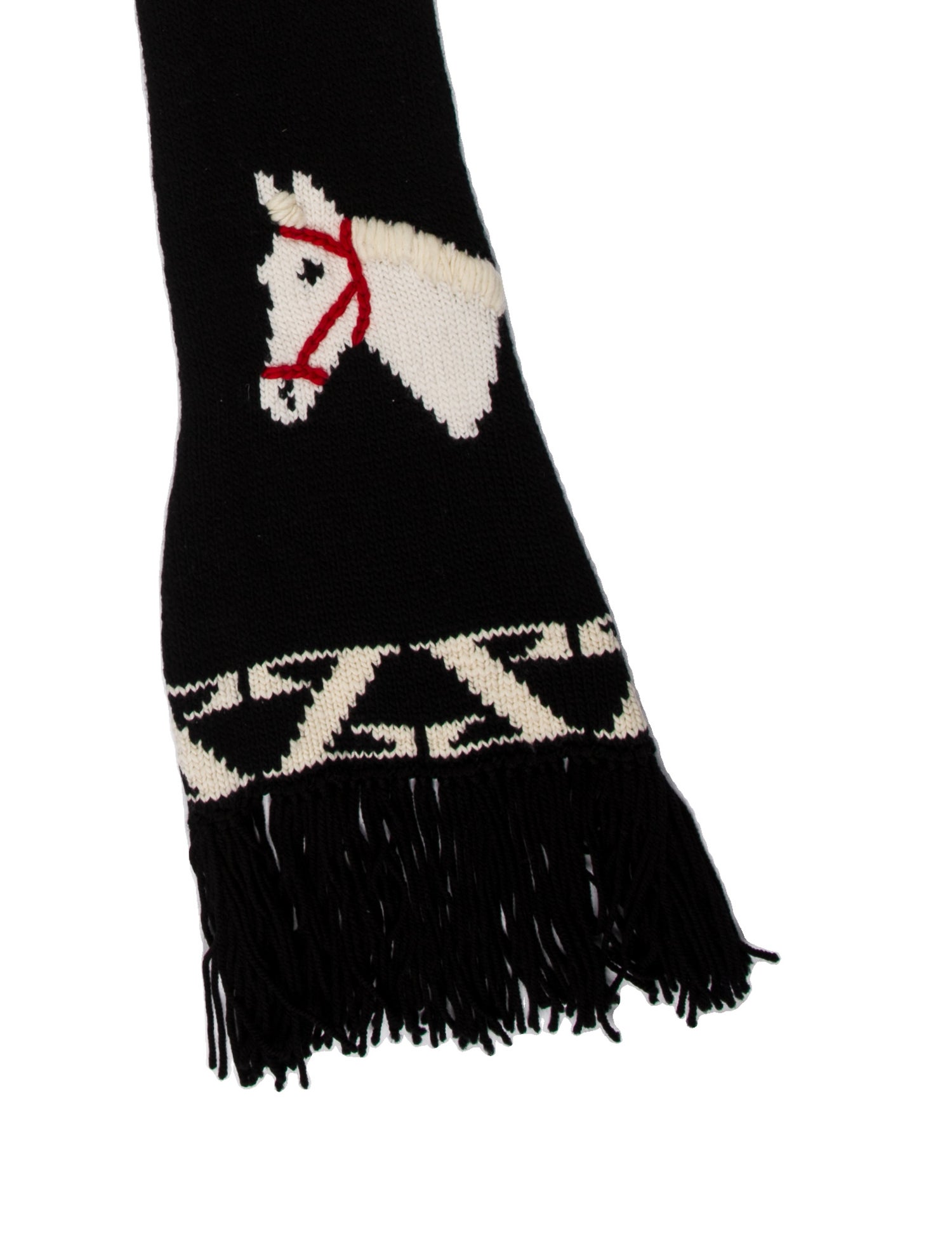 Polo Ralph Lauren Wool Printed Scarf