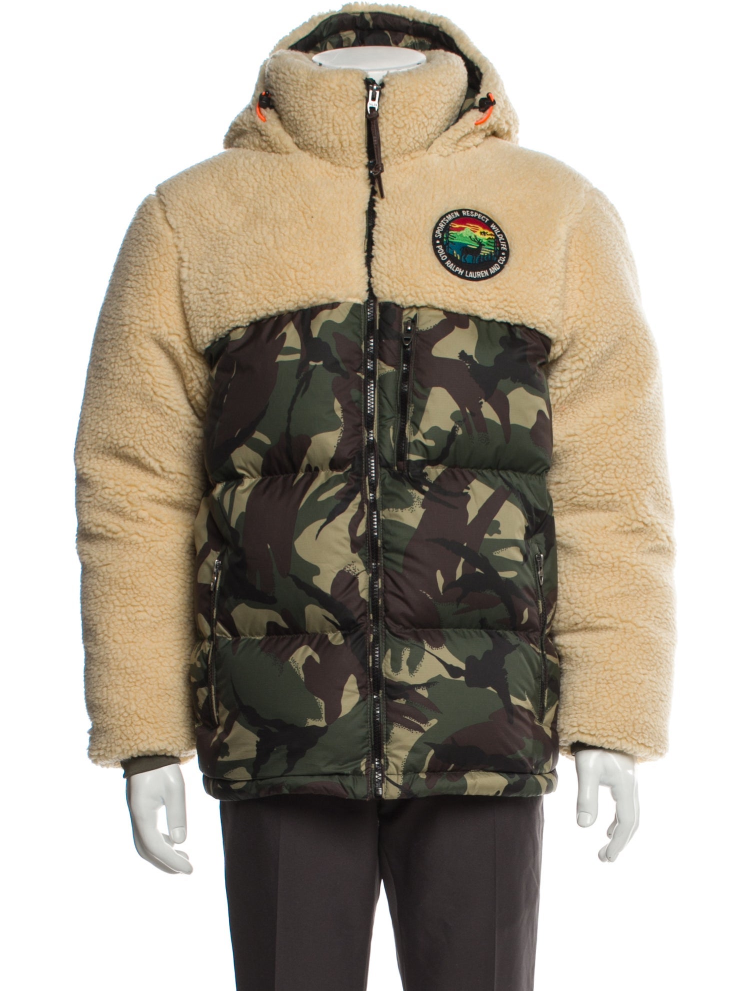 Polo Ralph Lauren Printed Puffer Coat