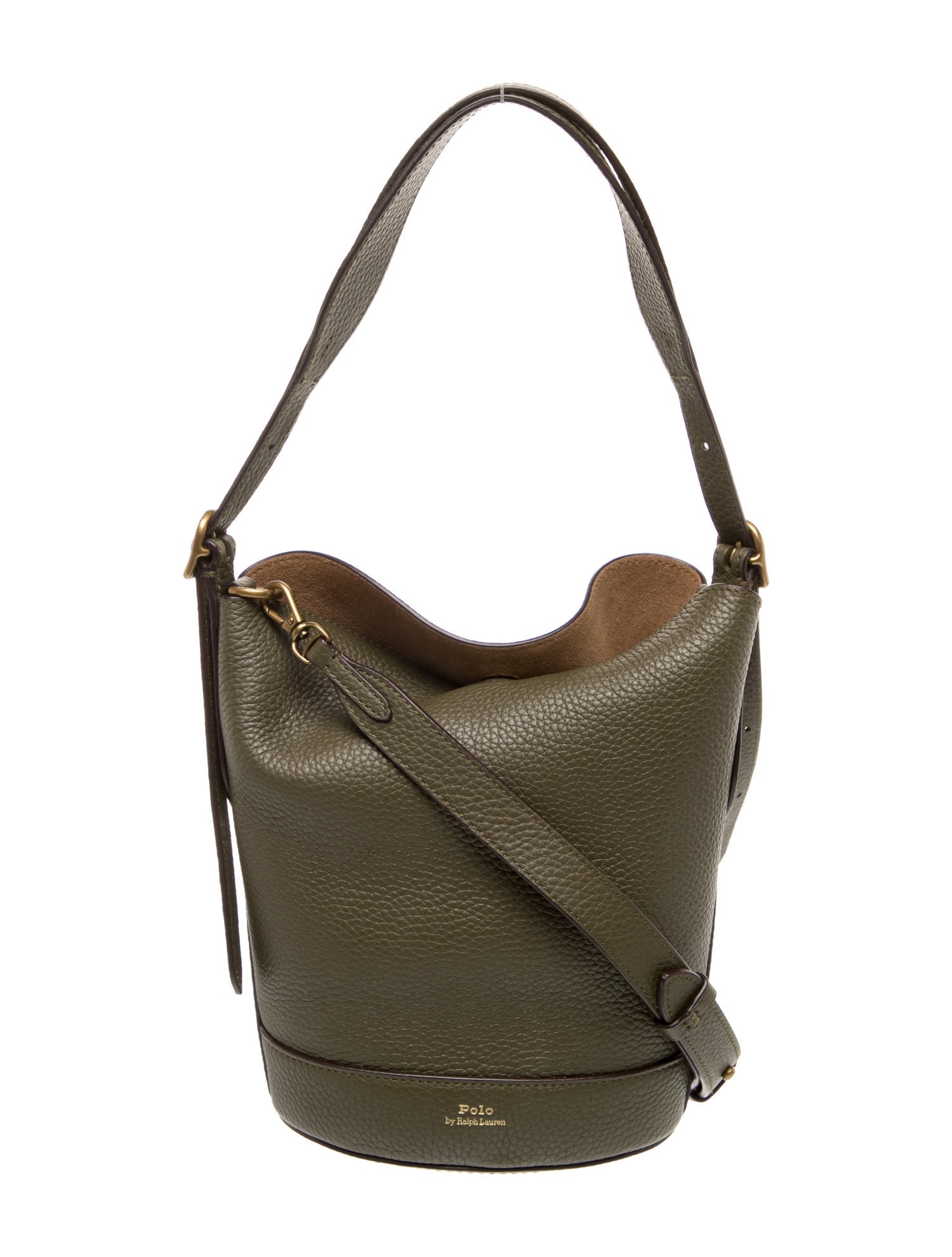 Polo Ralph Lauren Leather Bucket Bag