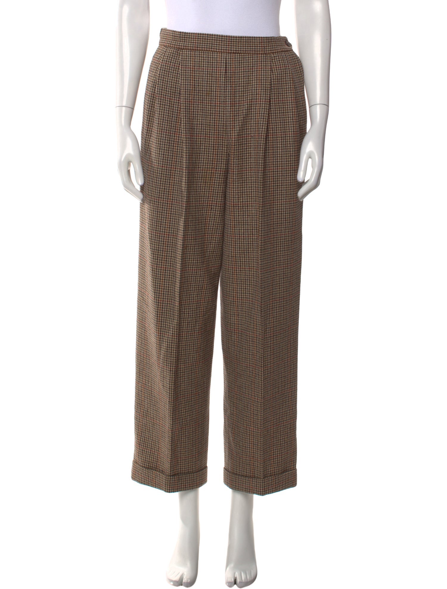 Polo Ralph Lauren Wool Wide Leg Pants