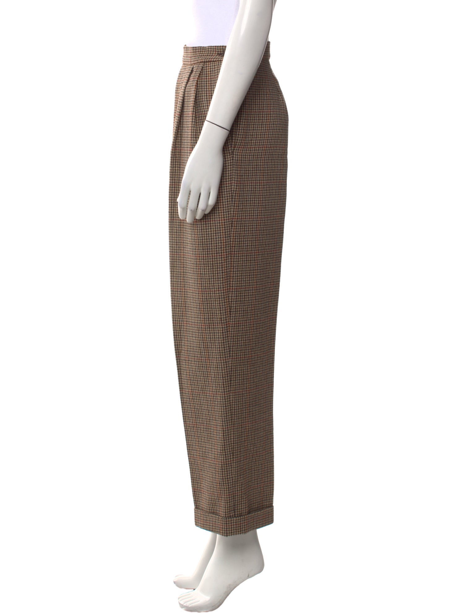 Polo Ralph Lauren Wool Wide Leg Pants