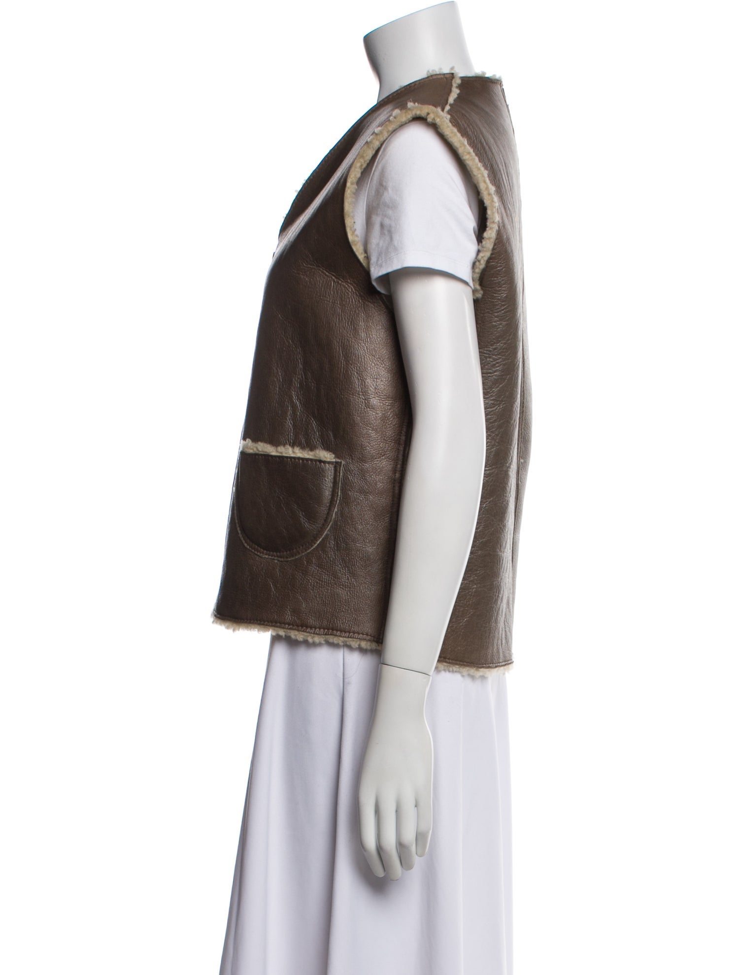 Polo Ralph Lauren Vintage 1990's Faux Fur Jacket