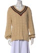 Polo Ralph Lauren Linen Graphic Print Sweater