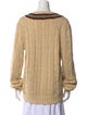 Polo Ralph Lauren Linen Graphic Print Sweater