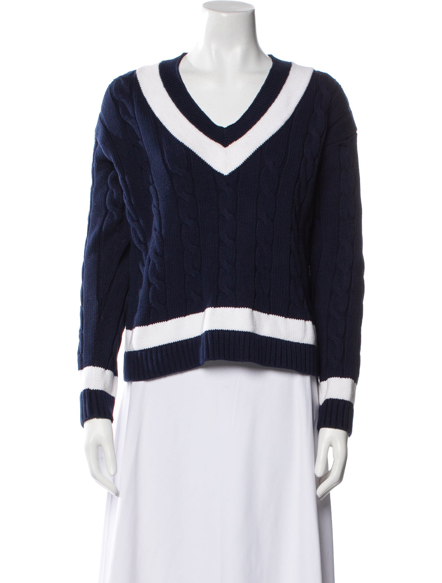 Polo Ralph Lauren Striped V-Neck Sweater