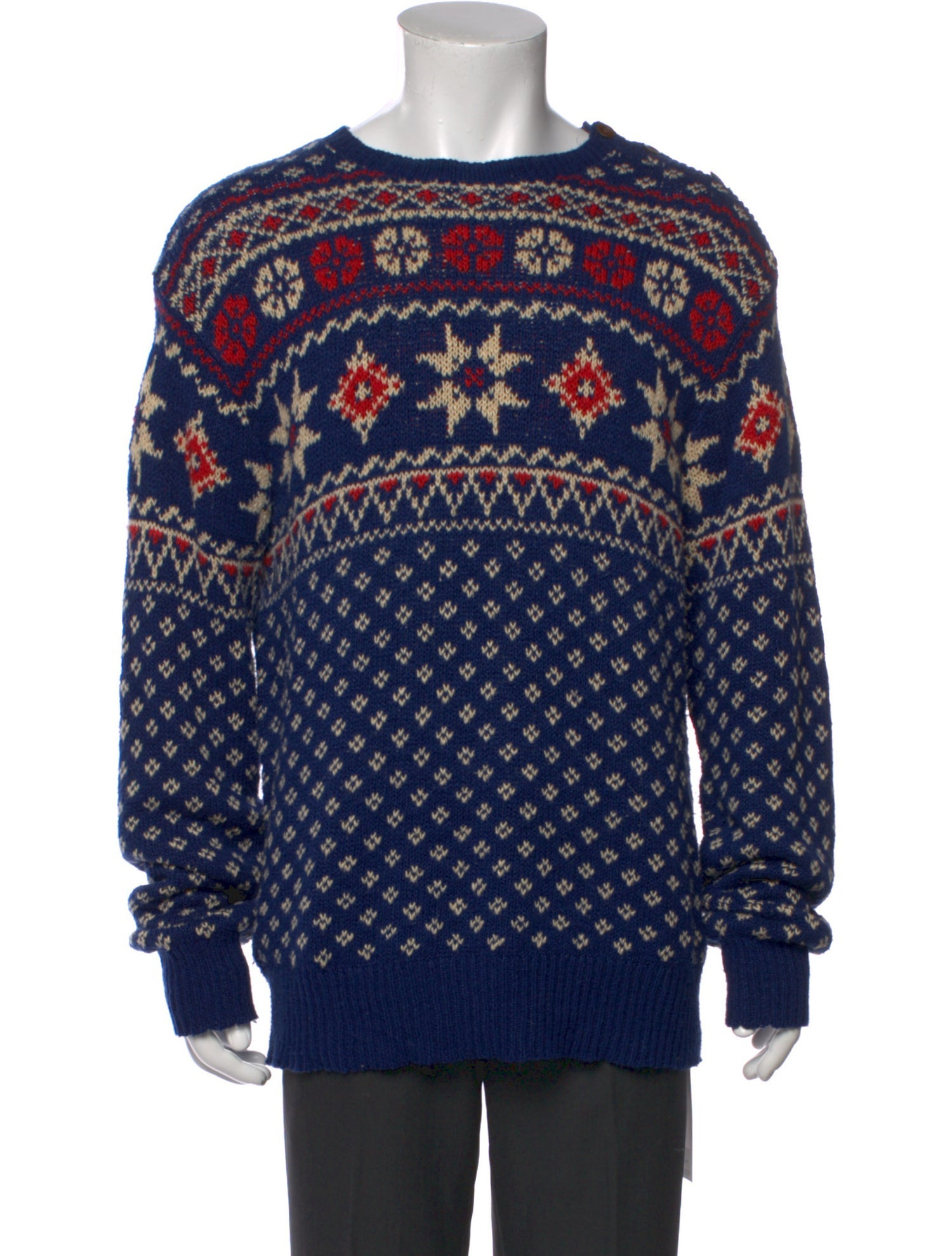 Polo Ralph Lauren Printed Crew Neck Pullover