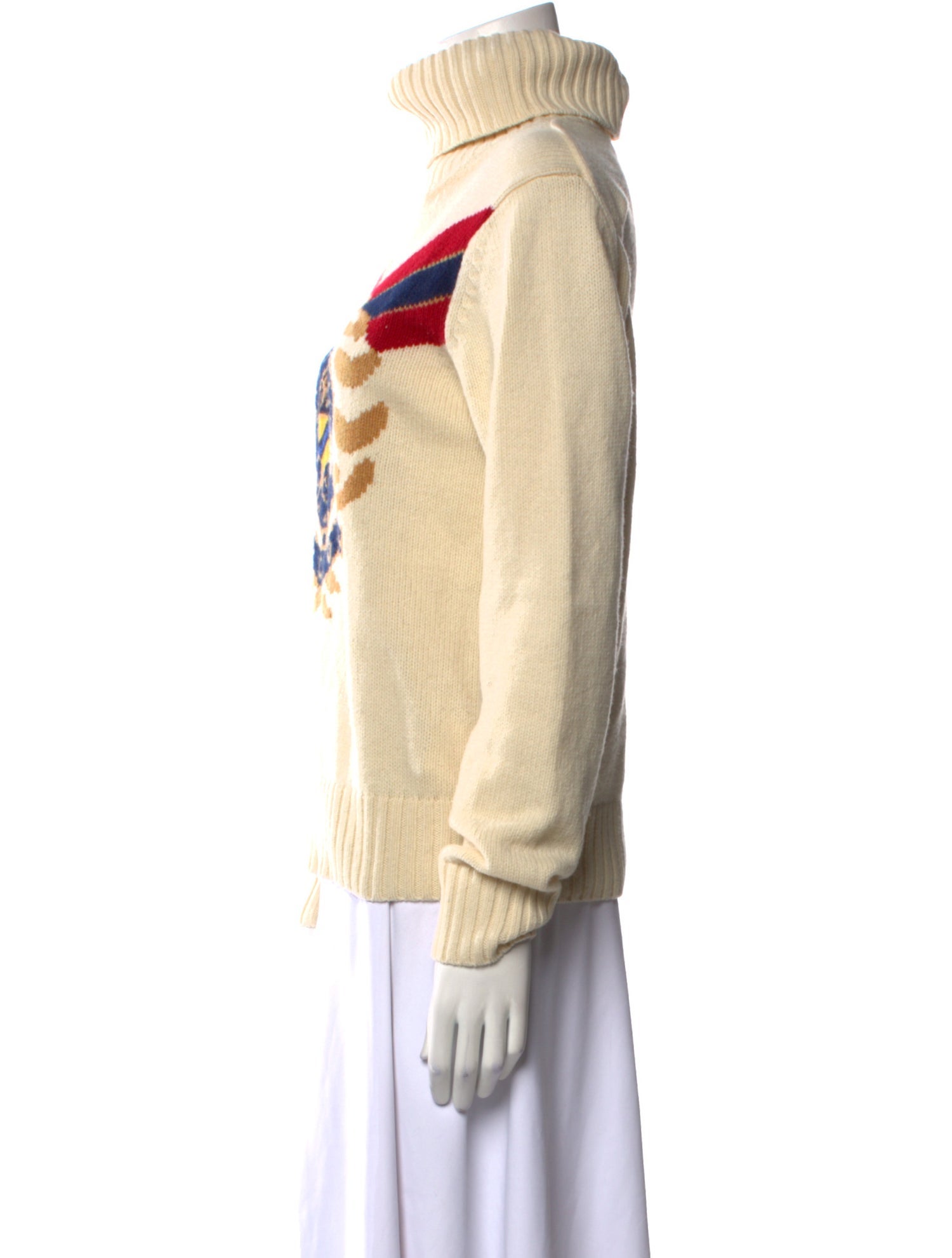 Polo Ralph Lauren Wool Printed Sweater