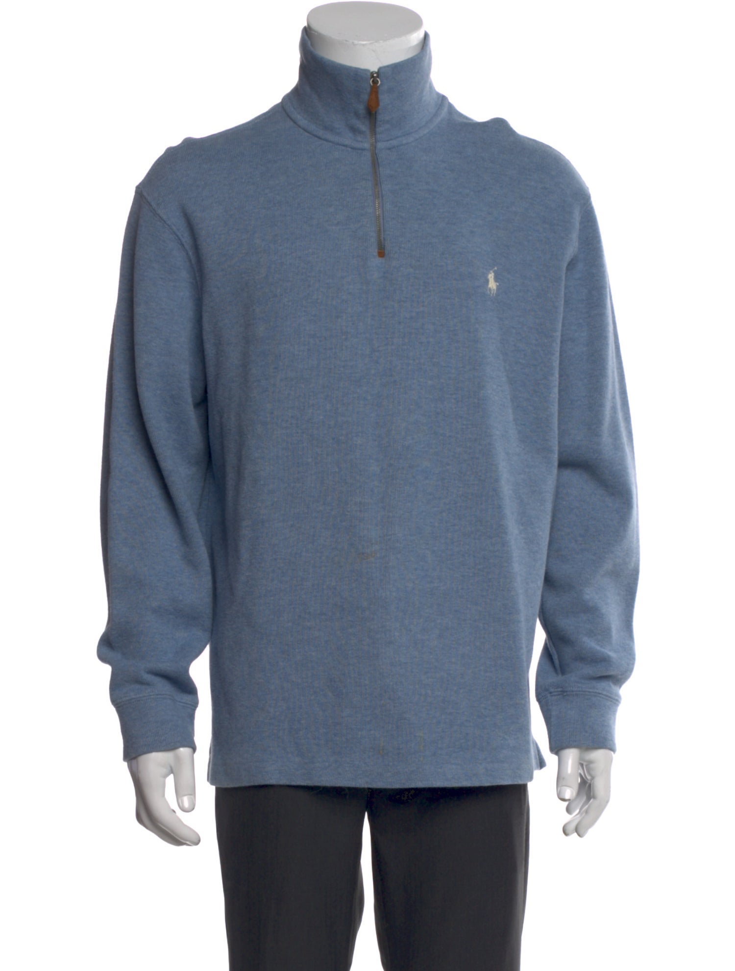 Polo Ralph Lauren Mock Neck Long Sleeve Polo Sweater