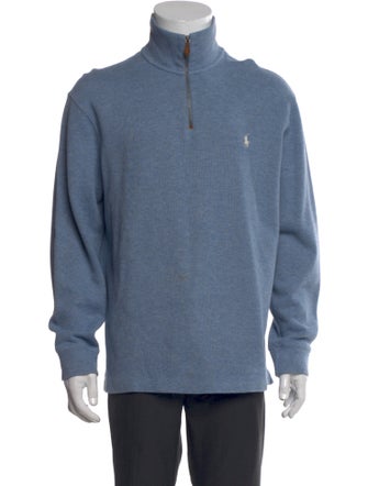 Polo Ralph Lauren Mock Neck Long Sleeve Polo Sweater
