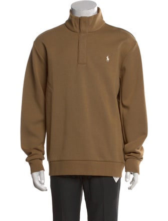 Polo Ralph Lauren Mock Neck Long Sleeve Sweatshirt