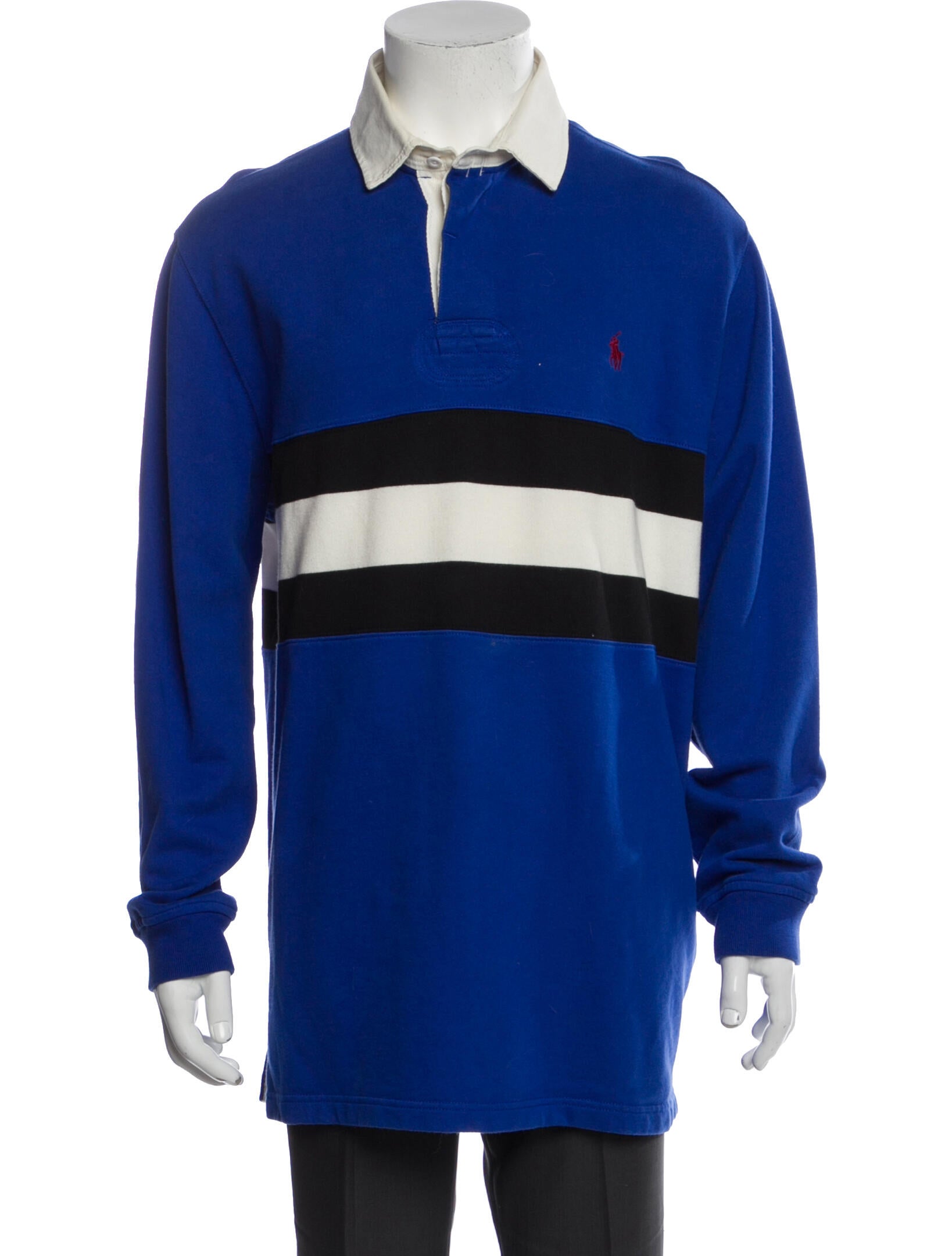Polo Ralph Lauren Striped V-Neck Polo Shirt
