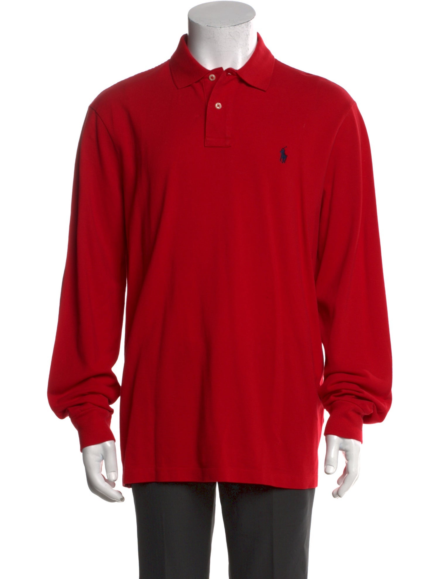 Polo Ralph Lauren Crew Neck Long Sleeve Polo Shirt