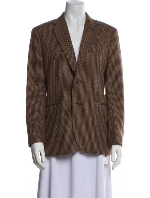 Polo Ralph Lauren Wool Plaid Print Blazer