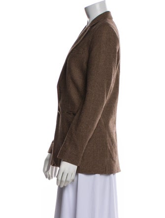 Polo Ralph Lauren Wool Plaid Print Blazer