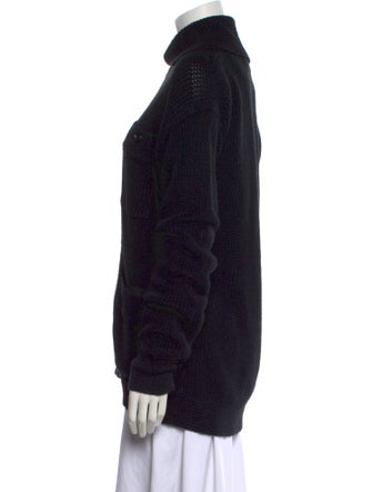 Polo Ralph Lauren Linen Mock Neck Sweater