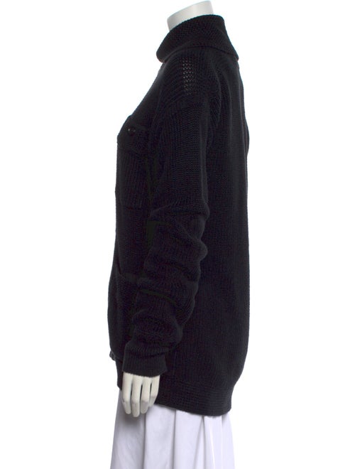 Polo Ralph Lauren Linen Mock Neck Sweater