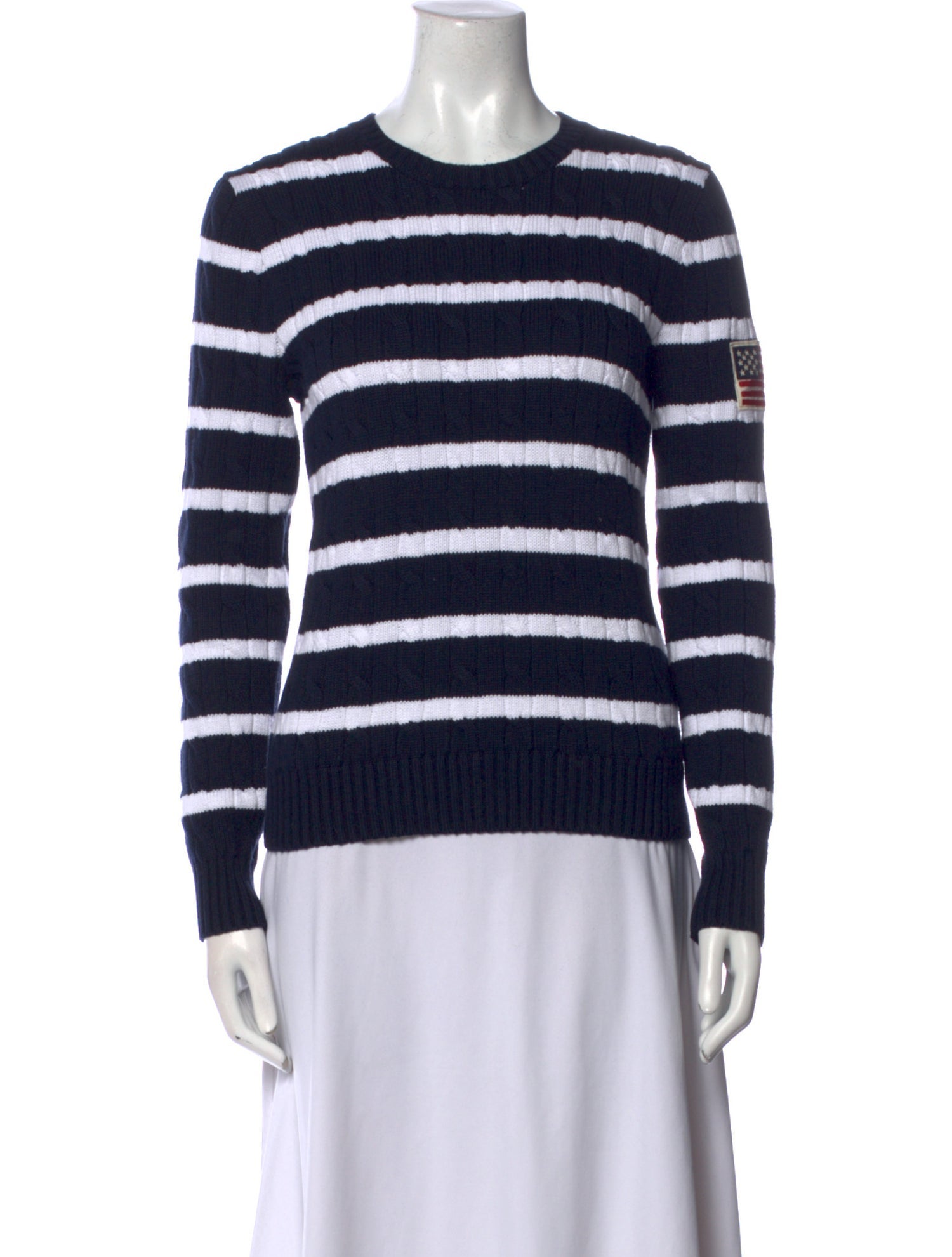 Polo Ralph Lauren Striped Crew Neck Sweater w/ Tags