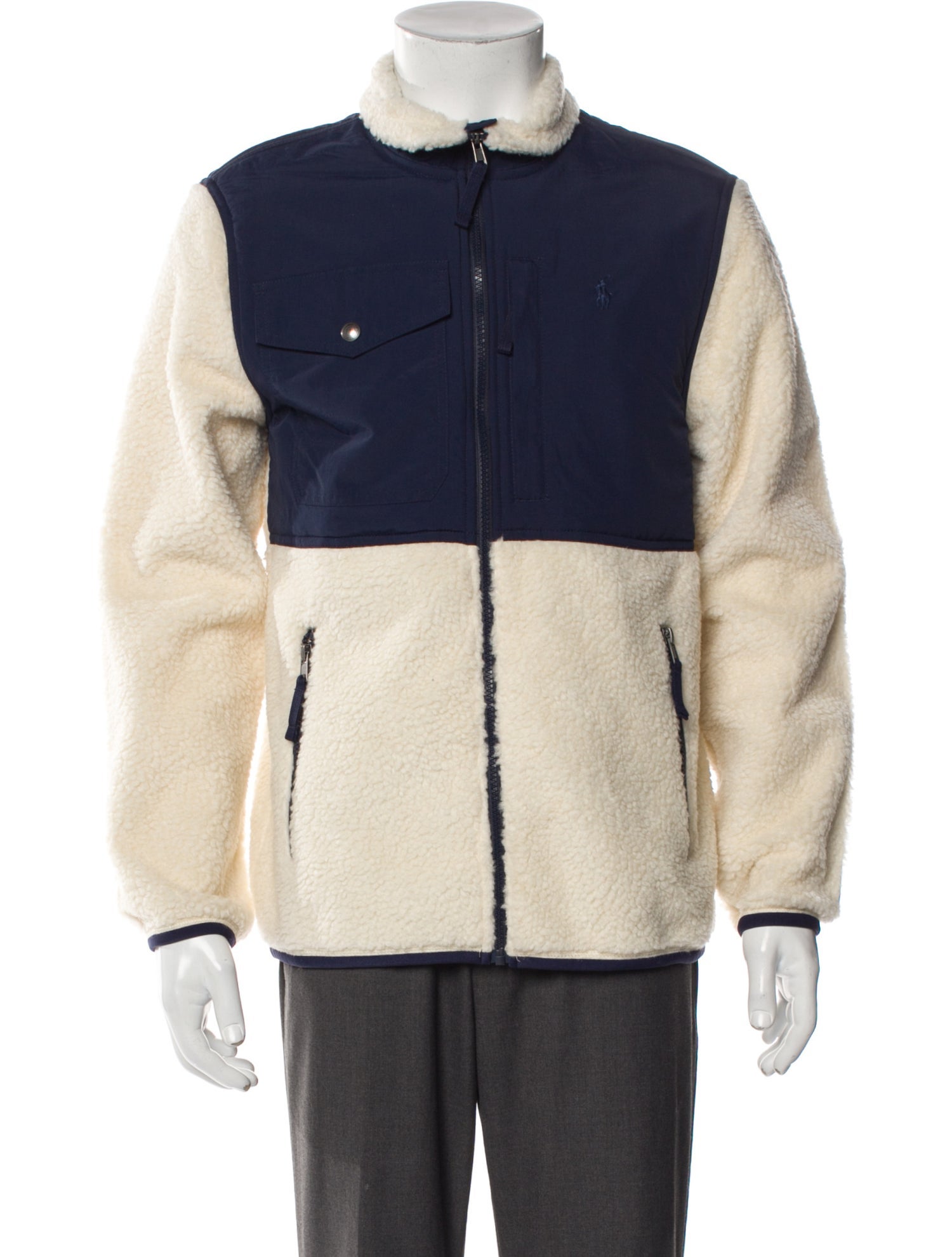 Polo Ralph Lauren Colorblock Pattern Jacket