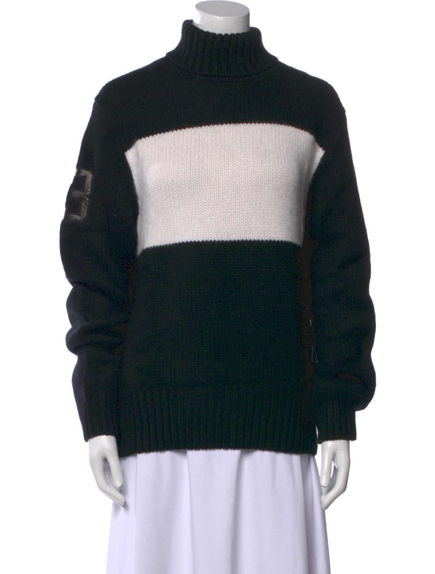 Polo Ralph Lauren Cashmere Colorblock Pattern Sweater w/ Tags