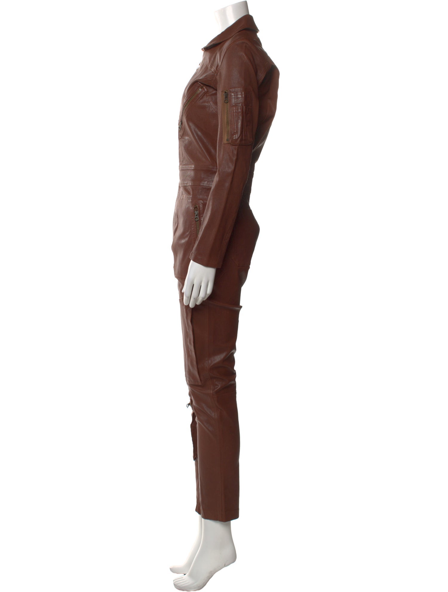 Polo Ralph Lauren 2022 Leather Jumpsuit