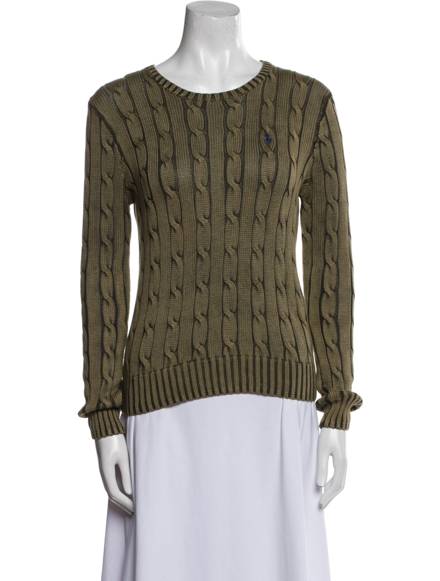 Polo Ralph Lauren Printed Scoop Neck Sweater