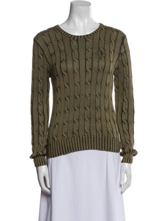 Polo Ralph Lauren Printed Scoop Neck Sweater