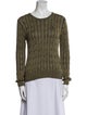 Polo Ralph Lauren Printed Scoop Neck Sweater