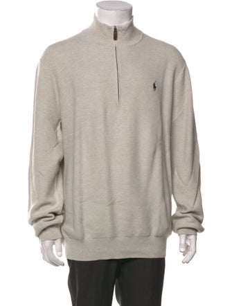 Polo Ralph Lauren Mock Neck Long Sleeve Polo Sweater