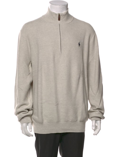 Polo Ralph Lauren Mock Neck Long Sleeve Polo Sweater