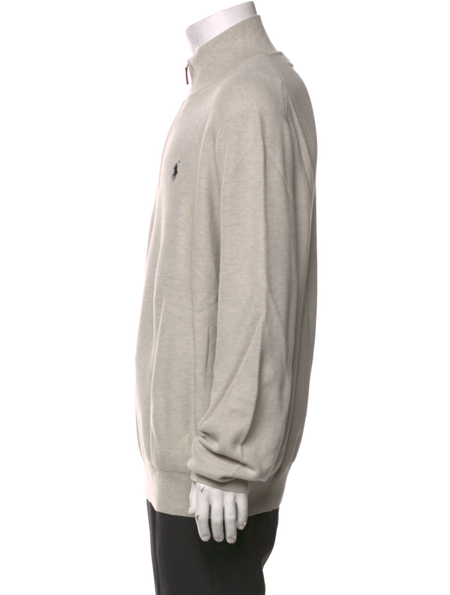 Polo Ralph Lauren Mock Neck Long Sleeve Polo Sweater