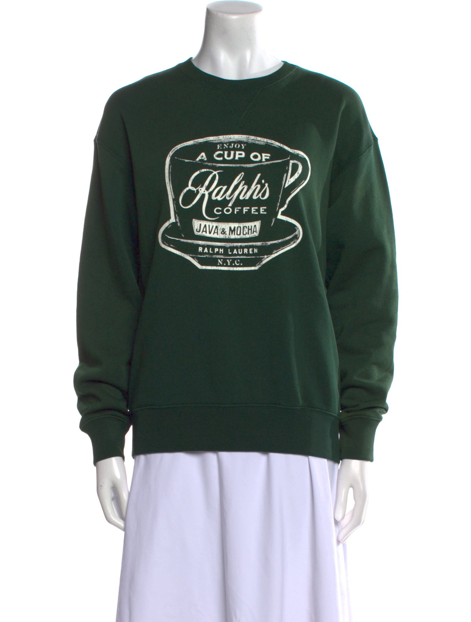 Polo Ralph Lauren Graphic Print Crew Neck Sweater