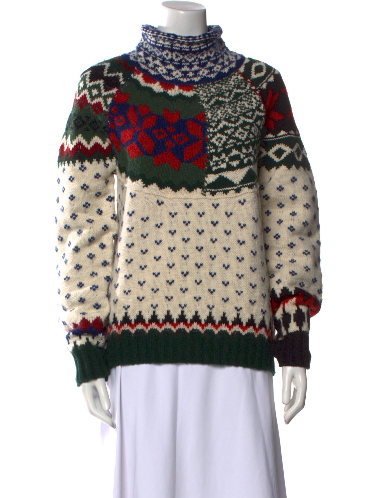 Polo Ralph Lauren Wool Printed Sweater